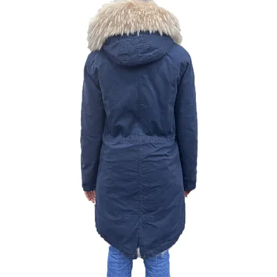 Парка из натурального меха