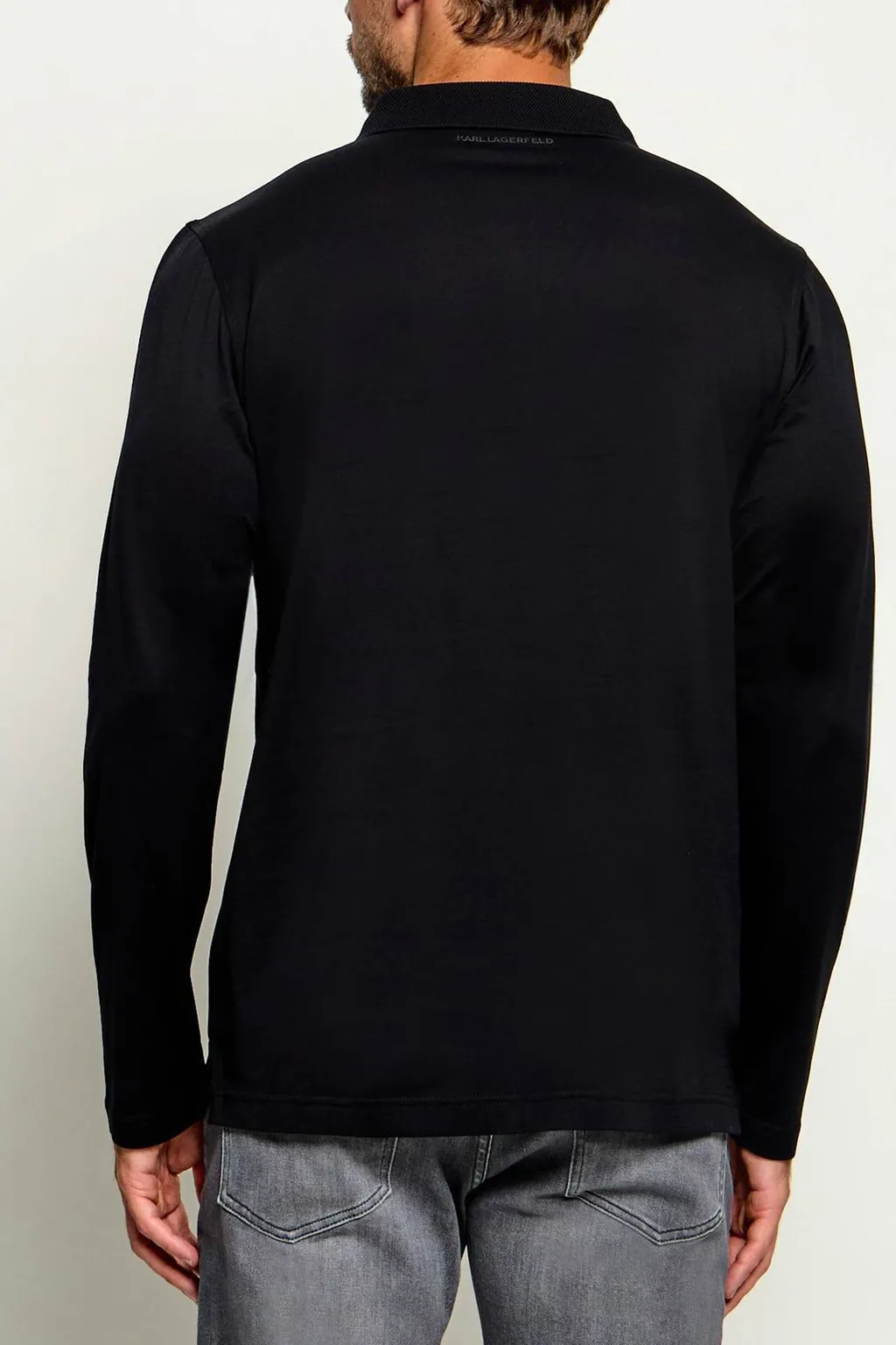 Футболка поло довгий рукав  - фото 2