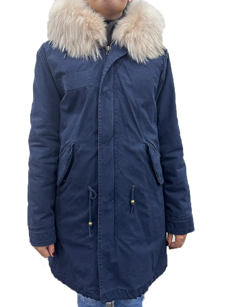 Парка из натурального меха  - фото 1