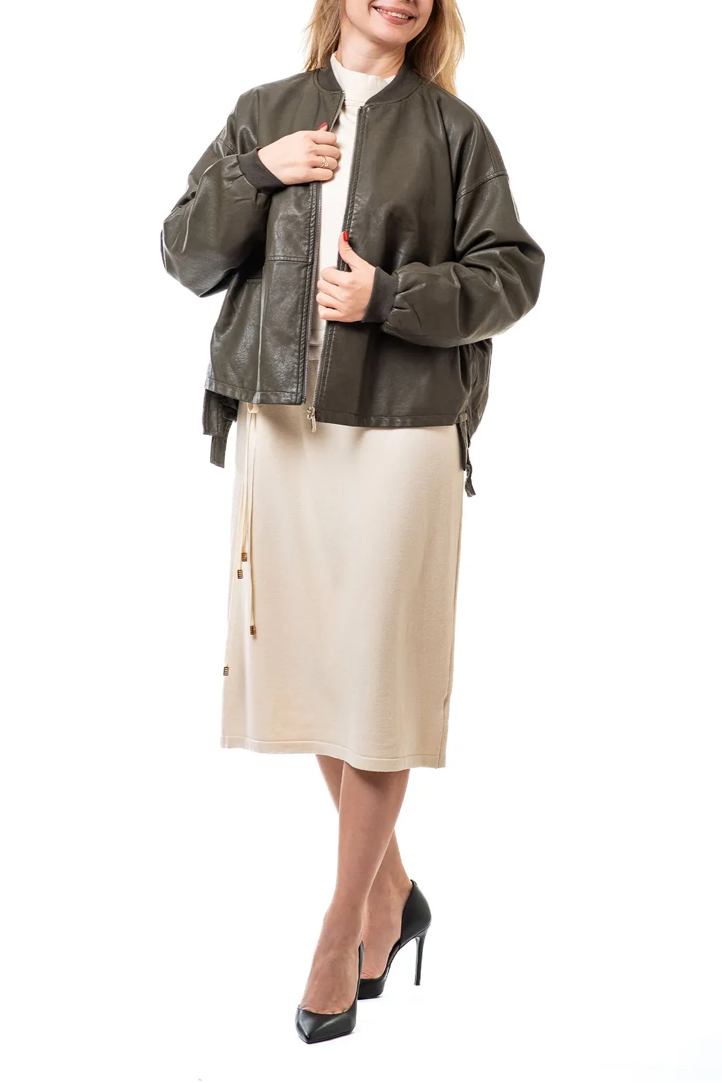 Куртка эко-кожа  - фото 5