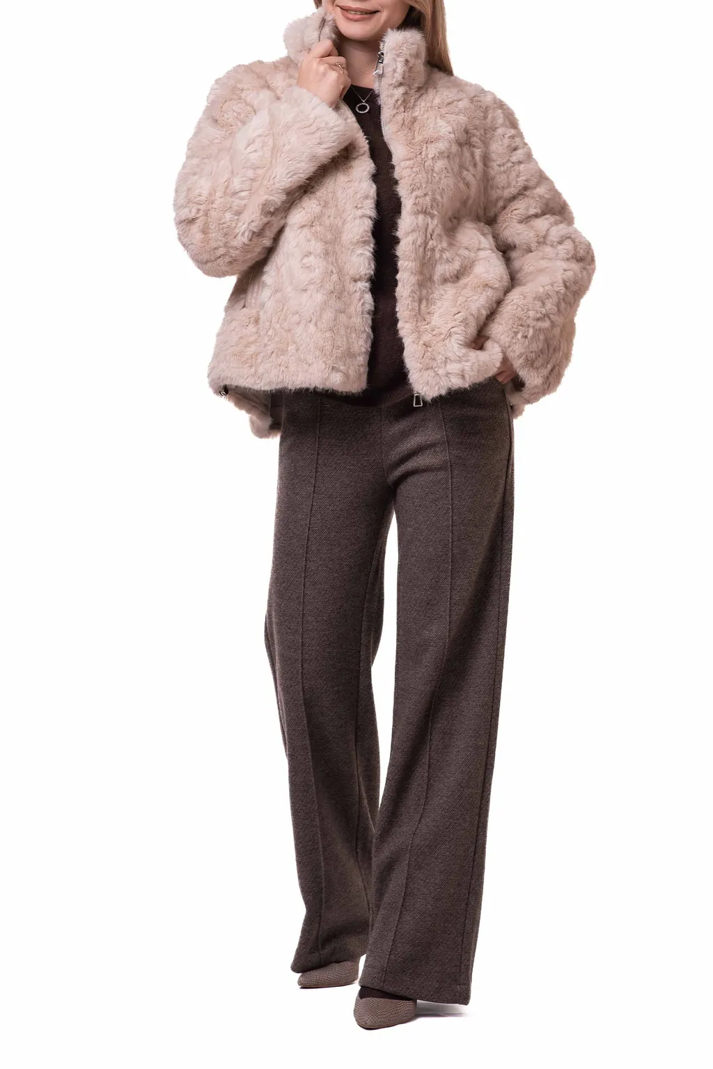 Меховая куртка  - фото 4