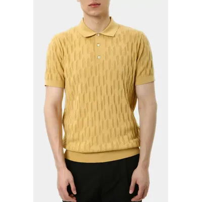 Футболка поло в'язана