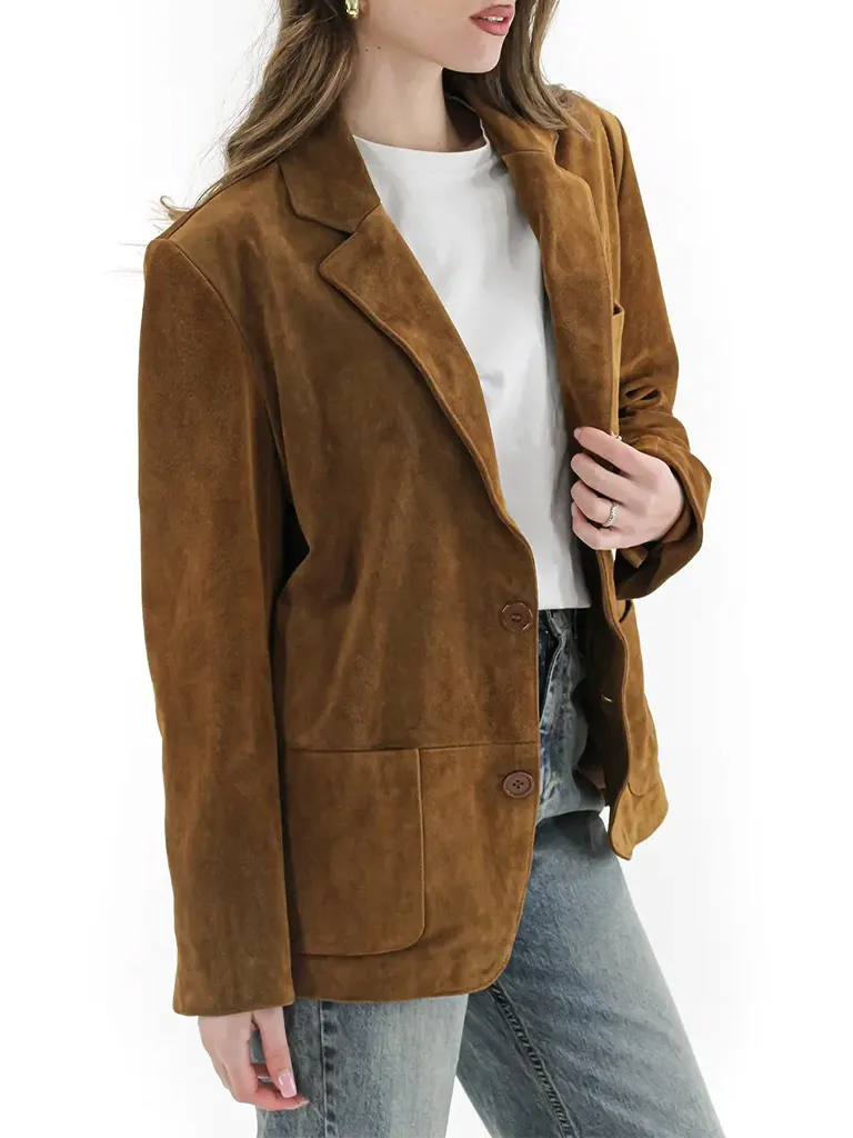 Піджак замшевий  - фото 2