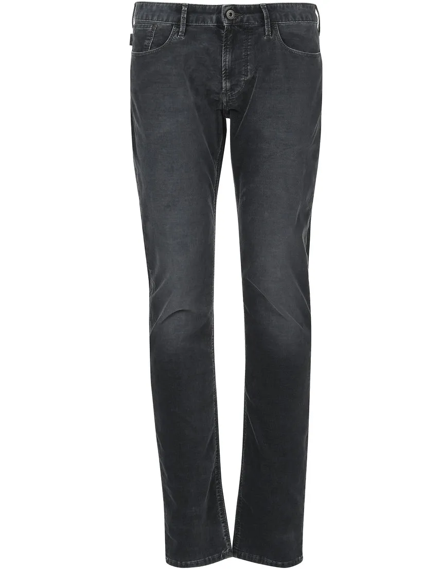 Джинси SKINNI FIT оксамитові  - фото 1