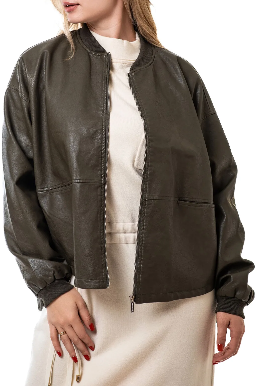 Куртка эко-кожа  - фото 3